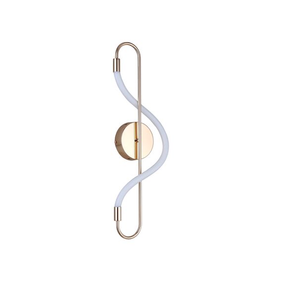 Kink Light 08040-L,33 Настенный светильник Далия золото w23*9 h59 Led 15W (3000K)