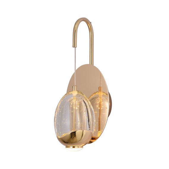 Kink Light 07866,33 Бра Берти золото w12*12 h32 Led 6W (3000K)