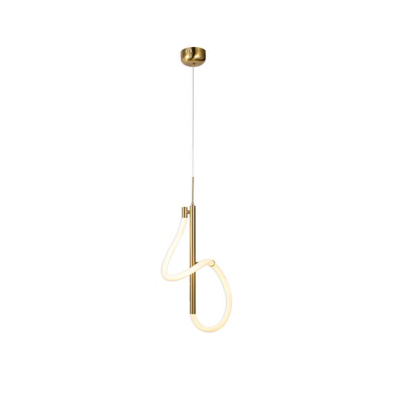 Kink Light 08040-1A,20(3000K) Подвес Далия бронза d30 h120 Led 24W (3000K)