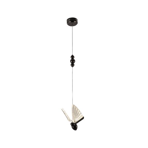 Kink Light 08444-1A,29 Подвес Баттерфляй черный жемчуг w17*13 h200 (высота корпуса светильника h20) Led 6W (4000K)