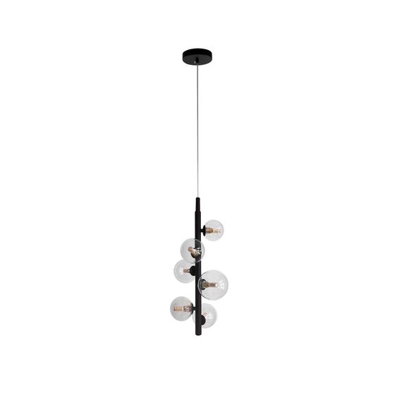 Kink Light 09408-6A,19 Подвес Иона черный d23 h120 G9 30W (4000K) (Led лампы в комплекте 4000К)