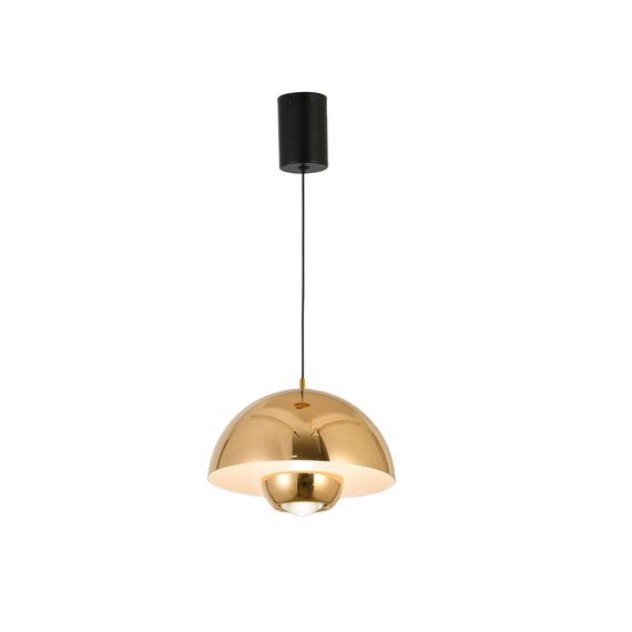 Kink Light 07524-23S,33 Подвес диммируемый Джелони золото d23 h200 Led 8W (4000K) с сенсором