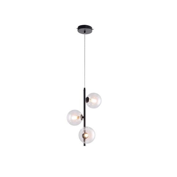 Kink Light 09408-3A,19 Подвес Иона черный d20 h138 G9 3*5W (4000K) (Led лампы в комплекте 4000К)