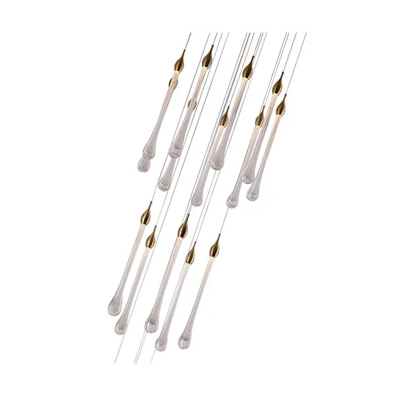 Kink Light 07860-18A,36 Подвес Асмер латунь d50 h300 Led 54W (3000k), изображение 2