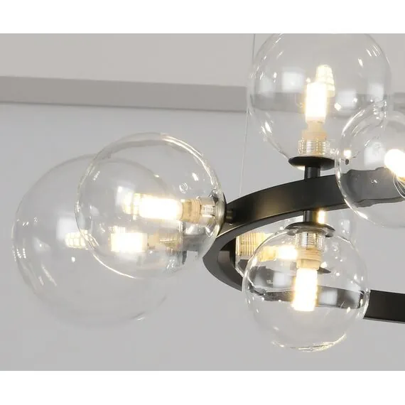 Kink Light 07608-15A,19 Люстра Иона черный d85 h200 G9 15*5W (Led) (лампами не комплектуется), изображение 4
