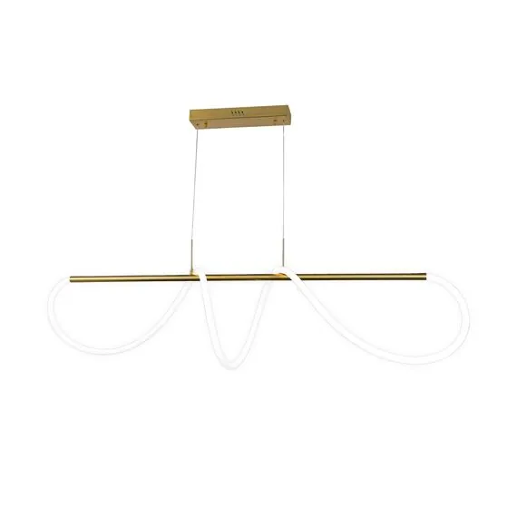 Kink Light 08041,20(3000K) Подвес диммируемый Далия бронза w135*20 h150 Led 72W (3000K) с пультом ДУ
