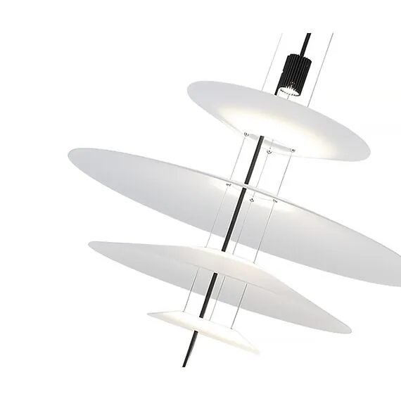 Kink Light 08403-36+50+68+21,19(01) Подвес Гида черный d36+50+68+21 h200 Led 3*3W (4000K), изображение 3