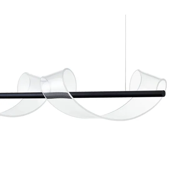 Kink Light 08042-2AS,19 Подвес Илина черный w90*20 h150 Led 28W (4000K), изображение 3