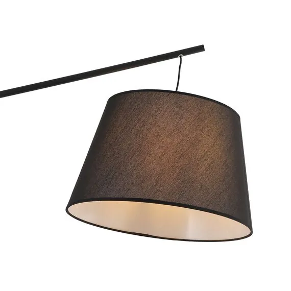 Kink Light 08448-F,19 Торшер Инвар черный L135 h178 E27 1*40W (комплект состоит из 2х коробок), изображение 2