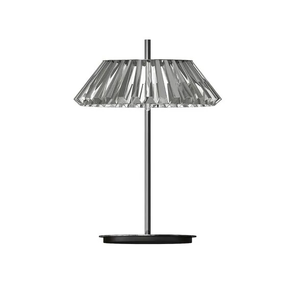 Kink Light 07721-T,19(16) Настольная лампа Ивина черный/серый d35 h50 Led 6W (4000K)