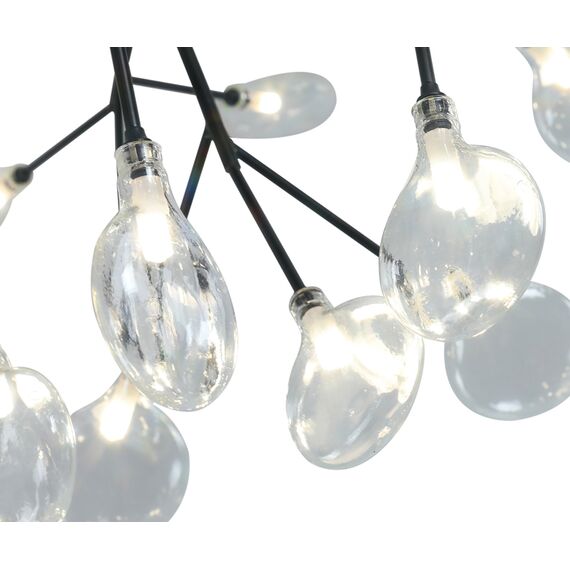 Kink Light 07521-27,19(21) Светильник Ветта черный (прозрачные плафоны) d70 h55 G4 27*2W (Led лампы в комплекте, 4000K), изображение 2