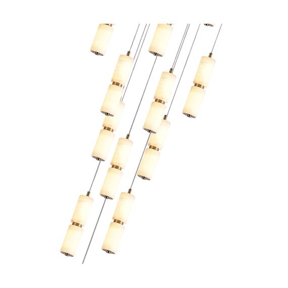 Kink Light 07528-15A,36 Подвес Бейла латунь d50 h500 Led 180W (3000K), изображение 2