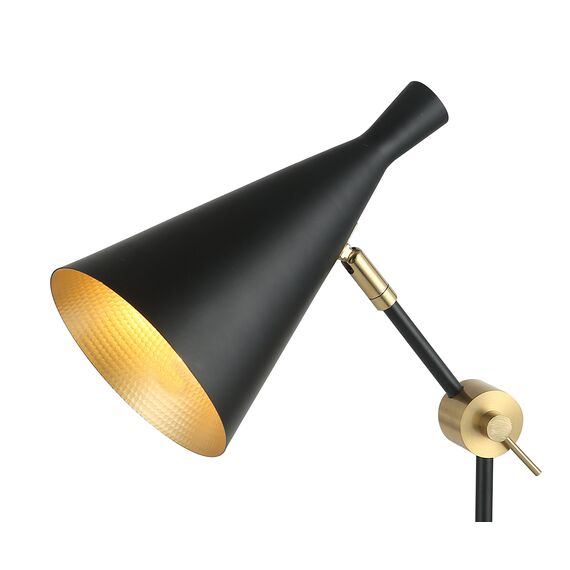 Kink Light 07717-T,19 Настольная лампа Камила черный d35 h60 E27 1*40W, изображение 3
