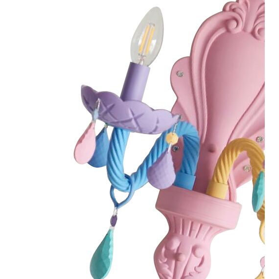 Kink Light 074175-2 Бра Астрид мультиколор w27*36 h38 E14 2*40w, изображение 4