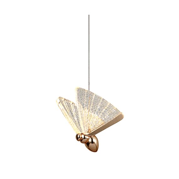 Kink Light 08444-1B,33 Подвес Баттерфляй золото w22*16 h200 (высота корпуса светильника h24) Led 8W (3000K), изображение 4
