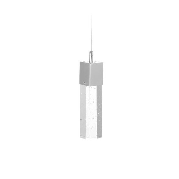 Kink Light 08510-1A(4000K) Подвес Аква хром w10*10 h100 PowerLed 5W (4000K)