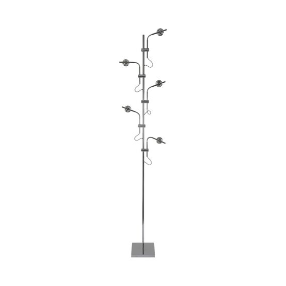 Kink Light 08416-5,02 Торшер Алми хром d40 h180 Led 5*3W (4000K)