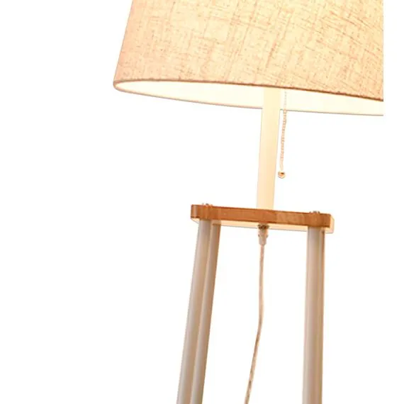 Kink Light 07098,01 Торшер Аликанте белый d45 h155 E27 1*40W, изображение 2