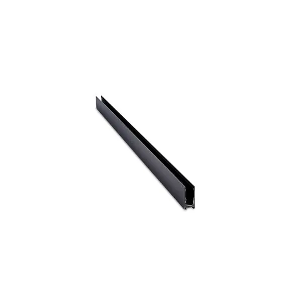 Donolux DLS2500CB Шинопровод Slim Line, накладной/подвесной/встраиваемый, DC 48 В, L2500xW18,6xH41мм, черный, без заглушек, без провода, изображение 2