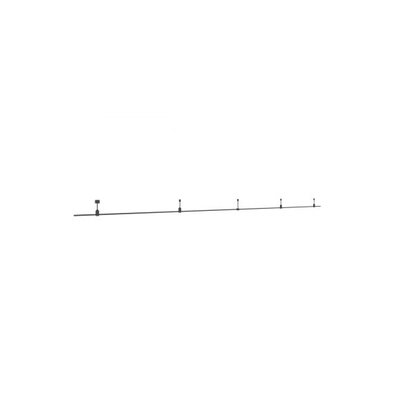 Donolux DL20225L4000B Black Donolux Magnet Modular System «CODE 1.2», L4000хH135 мм, DC24V, основание для модульных светильников