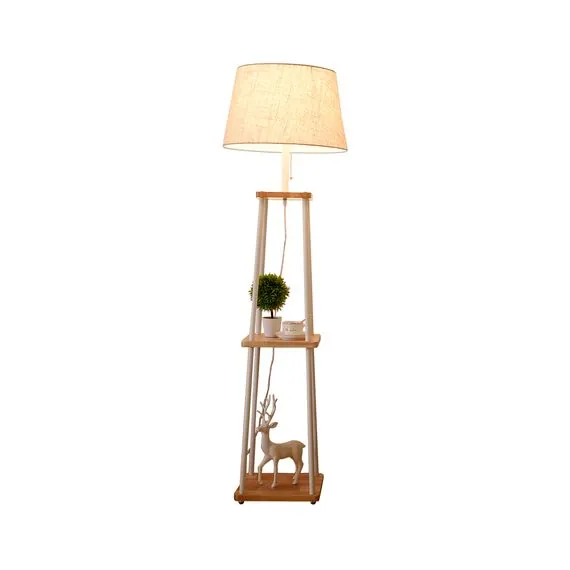 Kink Light 07098,01 Торшер Аликанте белый d45 h155 E27 1*40W