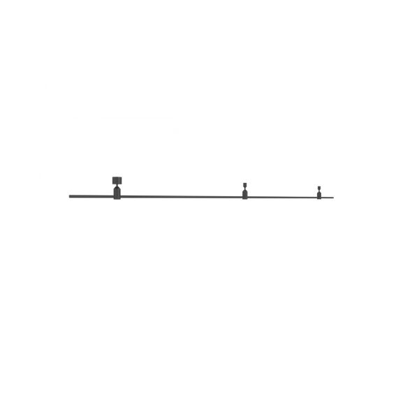 Donolux DL20225L2000A Black Donolux Magnet Modular System «CODE 1.2», L2000хH95 мм, DC24V, основание для модульных светильников,