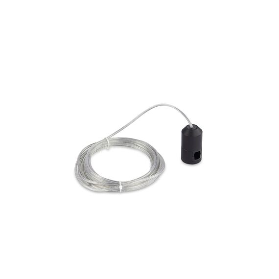 Donolux Power Connector H3000 B DL20226 Donolux Magnet Modular System «CODE 1.2», адаптер с подводом питания, длина провода 3000 мм, черный, изображение 3