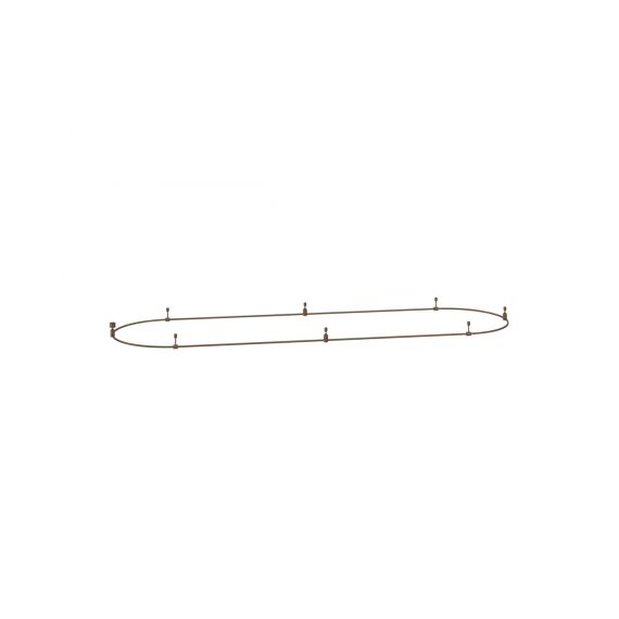 Donolux DL20225OV2800A B.Bronze Donolux Magnet Modular System «CODE 1.2», D800xL2800хH95 мм, DC24V, овальное основание для модульных