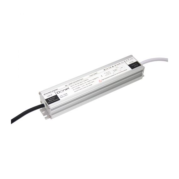 Donolux DNHF100V24IP67Slim Блок питания  для светодиодной ленты,100Вт,DC24В,4.17А, IP67, 210х42х30мм,серия:DN8HF