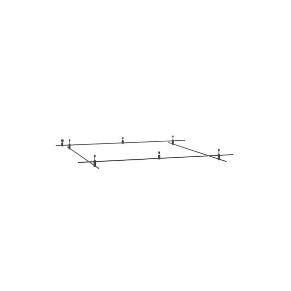 Donolux DL20225L2000x2000A Black Donolux Magnet Modular System «CODE 1.2», L2000хL2000хH135 мм, DC24V, основание для модульных светил