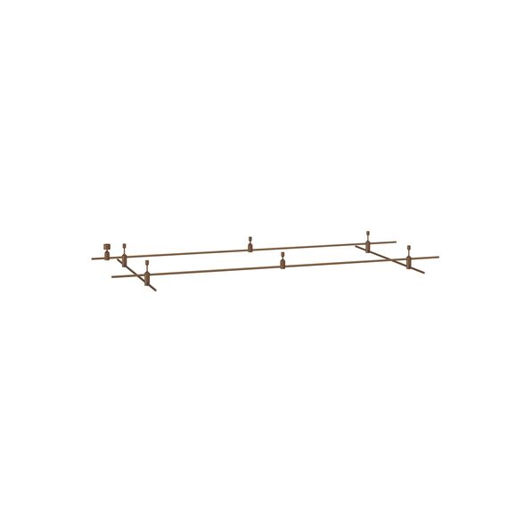 Donolux DL20225L2000x1000A B.Bronze Donolux Magnet Modular System «CODE 1.2», L2000хL1000хH135 мм, DC24V, основание для модульных светил, изображение 3