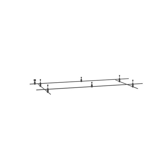 Donolux DL20225L2000x1000A Black Donolux Magnet Modular System «CODE 1.2», L2000хL1000хH135 мм, DC24V, основание для модульных светил, изображение 3