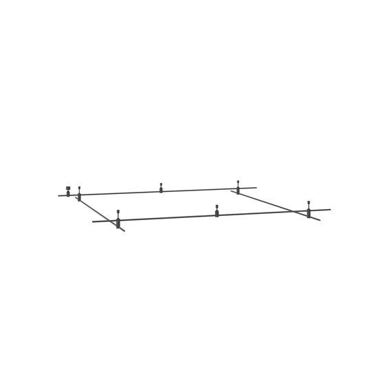 Donolux DL20225L2000x2000A Black Donolux Magnet Modular System «CODE 1.2», L2000хL2000хH135 мм, DC24V, основание для модульных светил, изображение 3