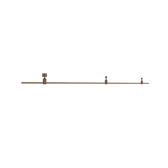 Donolux DL20225L2000A B.Bronze Donolux Magnet Modular System «CODE 1.2», L2000хH95 мм, DC24V, основание для модульных светильников,, изображение 3