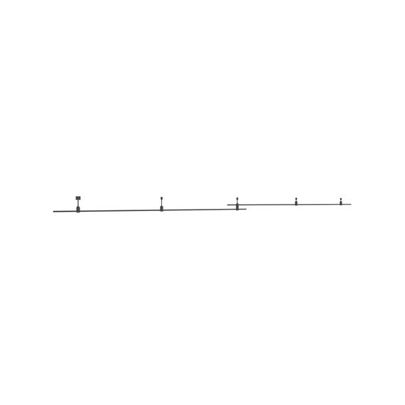 Donolux DL20225L2000x2A Black Donolux Magnet Modular System «CODE 1.2», L2000х2хH135 мм, DC24V, основание для модульных светильник, изображение 3