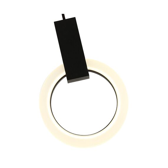 Kink Light 08430-20,19 Подвес Азалия черный d20 h300 Led 9W (4000K) (корпус w20*32), изображение 2
