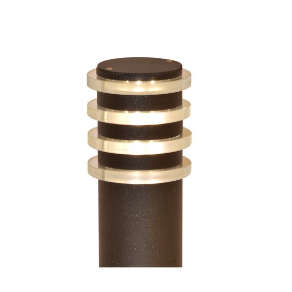 Kink Light 09314-80F,19 Светильник уличный черный w11*11 основание d12 h80 E27 1*60w, изображение 2
