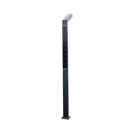 Kink Light 09202-F,16(07) Светильник уличный серый с солнечной батареей w13*8,5 h300 Led 40W (6000K) Декоративная подсветка зеленая., изображение 3