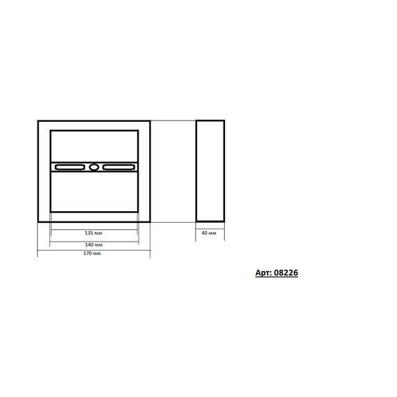 Kink Light 08226,19(4000K) Подвес Альтис черный w80*80 h150 Led 50W (4000K), изображение 3