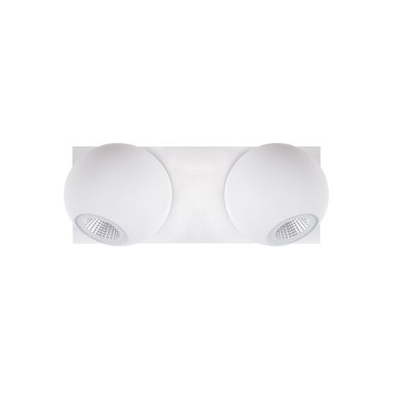 Donolux DL18403/21WW-White Накладной настенный светильник, 2х4Вт, изображение 3