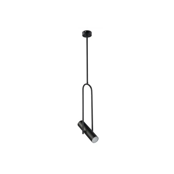 Donolux S111022/1black Donolux Modern Soho подвес, диам 6 см, выс макс 150 см, 1хGU10 9W, цвет арматуры черный, изображение 3