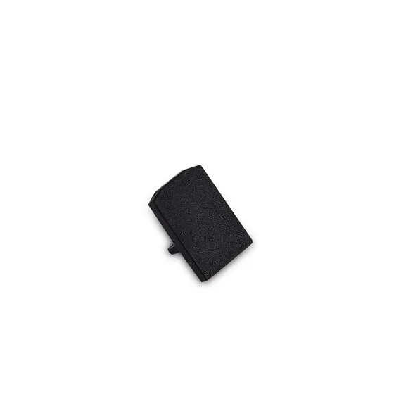 Donolux Cap DLSM B Боковая заглушка для шинопровода Slim Line Mini, L10,5xW2xH15 мм, черная, изображение 2