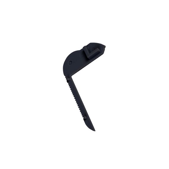 Donolux CAP 18508.1 Black Правая боковая глухая заглушка для алюминиевого профиля DL18508 Black, изображение 3