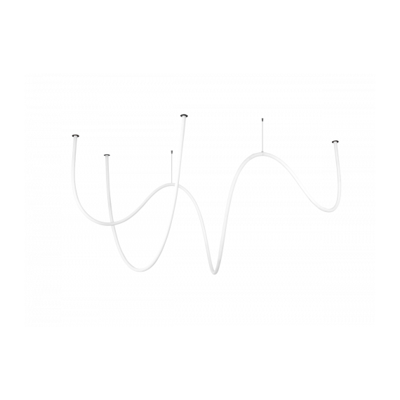 Donolux DL18900NW160 Светильник для LIGHT WAVE, TUBA, 160Вт, D25xL10000 мм, 8455Лм, DC 48В, Ra90, 360°, 4000К, IP20, матовый белый