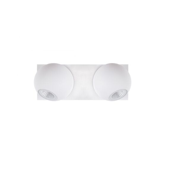 Donolux DL18403/21WW-White Накладной настенный светильник, 2х4Вт