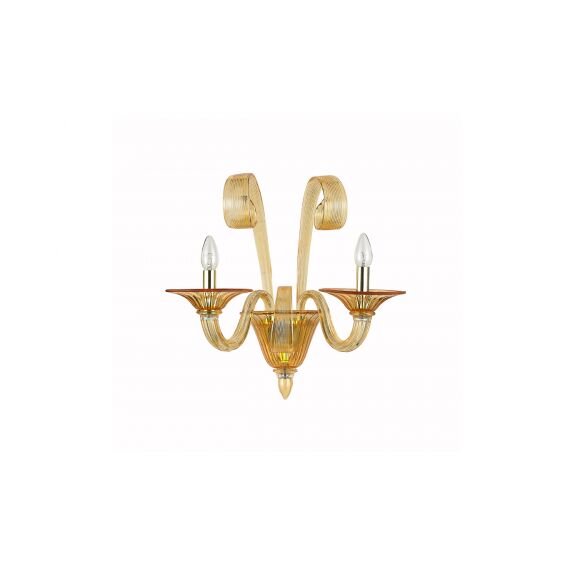 Donolux W110218/2amber Бра из стекла, 2 рожка
