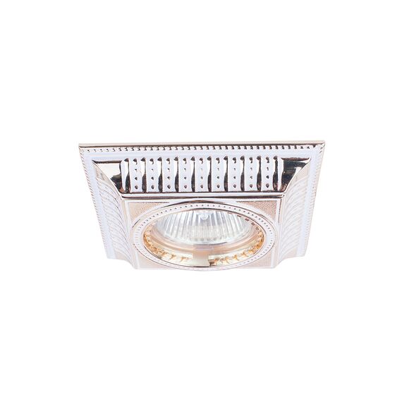 Donolux SN1582-White+Gold stripe Встраиваемый светильник