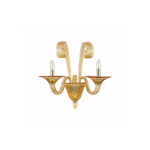 Donolux W110218/2amber Бра из стекла, 2 рожка, изображение 3
