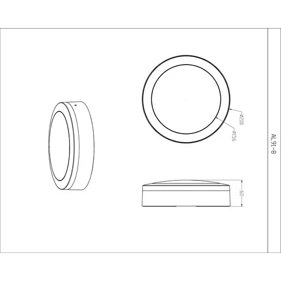 Donolux DL20451WNC12B R Ландшафтный светильник IP65, D200xH60 мм, 12Вт, 3000/4000/5700К, черный, изображение 12