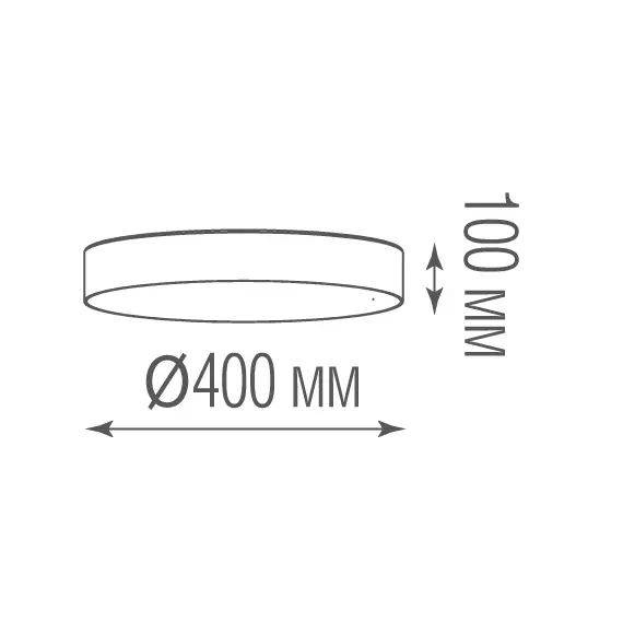 Donolux C111052WN30W Накладной светодиодный светильник, 30Вт, 3000K/4000К,  D400, изображение 4